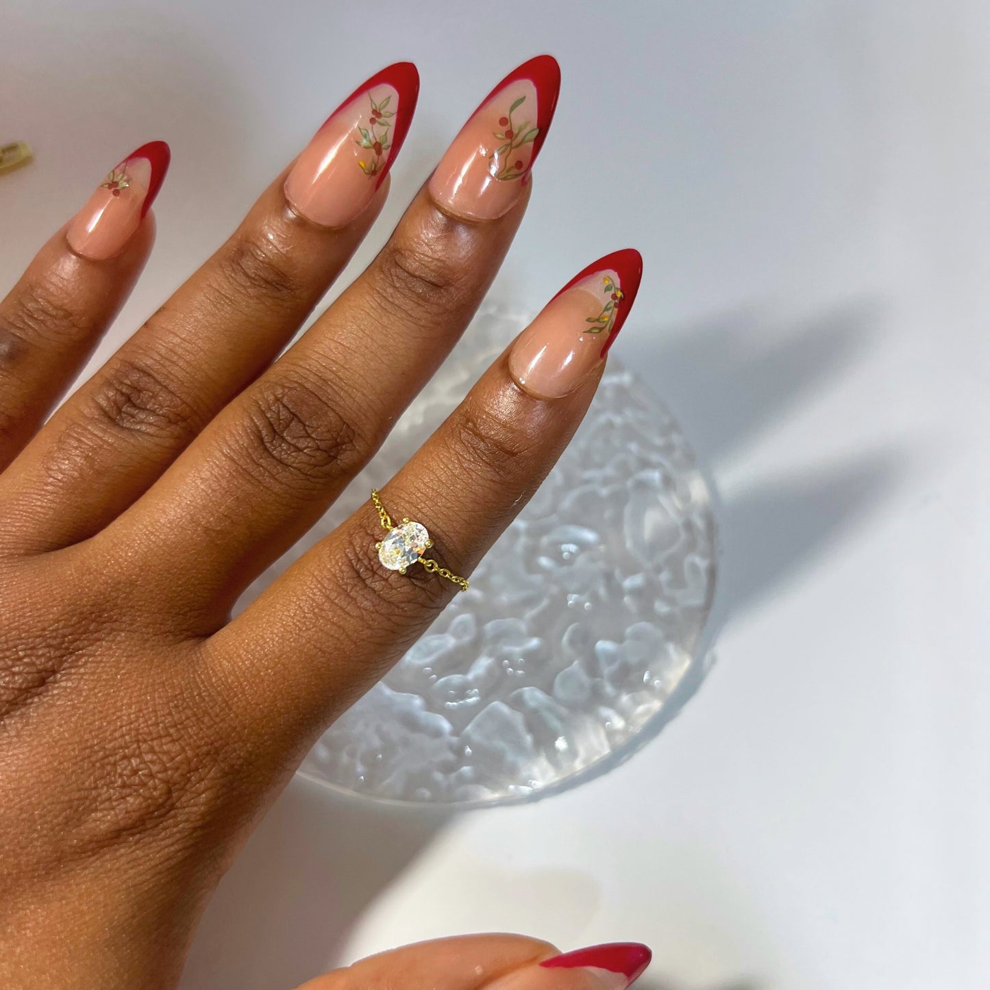 Oval Luxe Chain Ring (925 Sterling Silver)