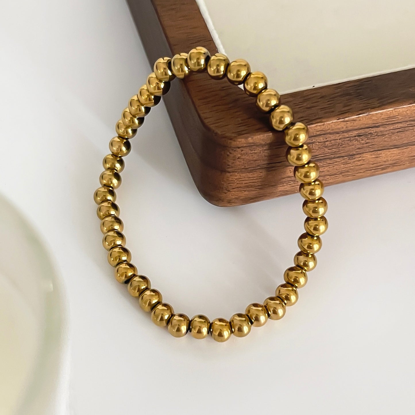 Golden Hour Bead Bracelet