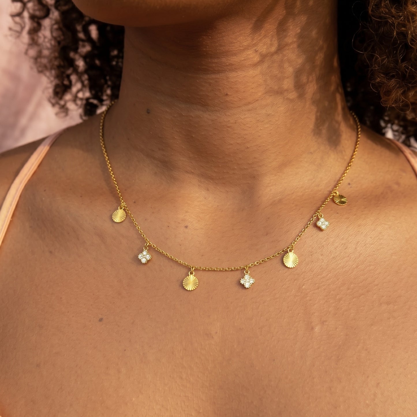 Clover Glow Necklace