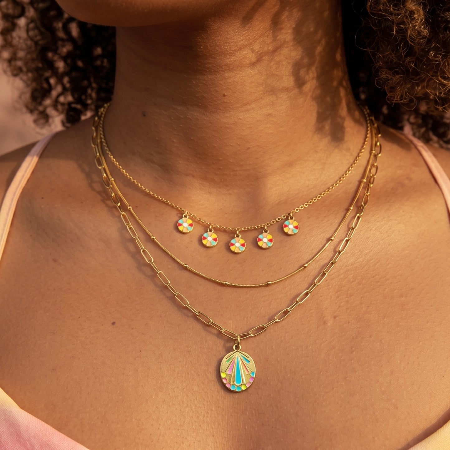 Boho Chic -Three Chains