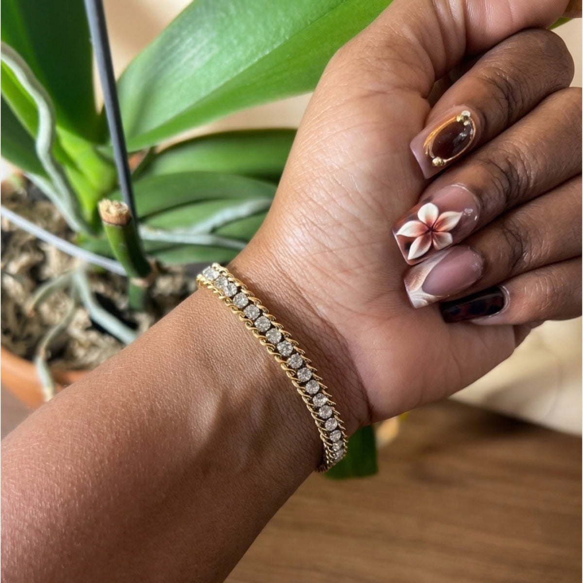 Seamless Tennis Bracelet